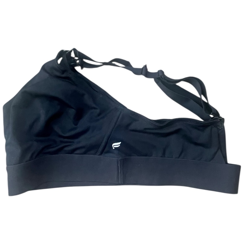 Fabletics Maternity Nursing Bra Womens XL Black Pullover Adjustable NO PADS - Picture 9 of 16